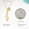 image:imageCicy Bell Initial Necklace for Women 18K Gold Plated Pendant NecklacesGold J