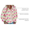 image:imageCicy Bell Womens Floral Button Down Shirts Casual 34 Sleeve BlousesPink