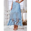 image:imageCicy Bell Womens Hollow Out Maxi Skirts Summer Boho Fringe Hem Long SkirtLight Blue