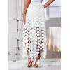 image:imageCicy Bell Womens Hollow Out Maxi Skirts Summer Boho Fringe Hem Long SkirtWhite