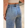image:imageCicy Bell Womens Ruffle Jeans Cropped High Waisted Baggy Trendy Denim PantsSky Blue