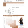 image:imageCicy Bell Womens Button Down Suit Vests Casual Business V Neck Waistcoat Tops Summer Fitted Work Office Sleeveless Blazer