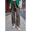 image:imageCicy Bell Womens High Waisted Cropped Jeans Straight Leg Raw Hem Denim PantGrey