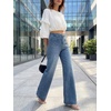 image:imageCicy Bell Womens Wide Leg Jeans High Waisted Straight Leg Denim PantsBlue