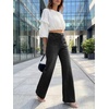 image:imageCicy Bell Womens Wide Leg Jeans High Waisted Straight Leg Denim PantsDark Grey