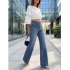image:imageCicy Bell Womens Wide Leg Jeans High Waisted Straight Leg Denim PantsJean Blue