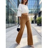 image:imageCicy Bell Womens Wide Leg Jeans High Waisted Straight Leg Denim PantsKhaki