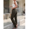 image:imageCicy Bell Womens Wide Leg Jeans High Waisted Straight Leg Denim PantsLeopard Print