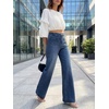 image:imageCicy Bell Womens Wide Leg Jeans High Waisted Straight Leg Denim PantsNavy