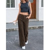 image:imageCicy Bell Womens Wide Leg Jeans High Waisted Stretchy Baggy Denim PantsBrown Leopard Print