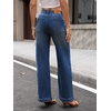 image:imageCicy Bell Womens Wide Leg Jeans High Waisted Stretchy Baggy Denim PantsNavy