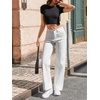 image:imageCicy Bell Womens Wide Leg Jeans High Waisted Stretchy Baggy Denim PantsWhite