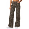Apricot Leopard Print