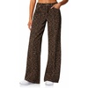 Brown Leopard Print