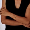 image:imageCicy Bell Beaded Bracelets for Women 18k Gold Plated Initial Letter BraceletGold K