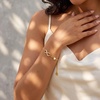 image:imageCicy Bell Birthstone Bracelet for Women 18K Gold Plated Jewelry Gift04AprDiamond Clear