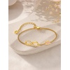 image:imageCicy Bell Birthstone Bracelet for Women 18K Gold Plated Jewelry Gift10OctVintage Pink