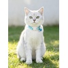 image:imageCicy Bell Breakaway Cat Collars with Bow and Bell Adjustable Safety BuckleFlower