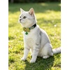 image:imageCicy Bell Breakaway Cat Collars with Bow and Bell Adjustable Safety BuckleRedGreen