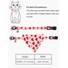 image:imageCicy Bell Dog Collars Breakaway Bow Tie Bell Kitten Bandana SetPeach Pink