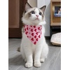 image:imageCicy Bell Dog Collars Breakaway Bow Tie Bell Kitten Bandana SetPeach Pink