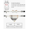 image:imageCicy Bell Dog Collars Breakaway Bow Tie Bell Kitten Bandana SetWhite Plaid