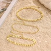 image:imageCicy Bell Ankle Bracelets for Women 18K Gold Layered Anklets Non TarnishStyle CGold F