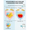 image:imageCicy Bell Cat Collars Breakaway with Bandana Accessories for Pet CollarsStyle B