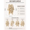 image:imageCicy Bell Womens Elegant Shawl Wraps Soft Open Front Poncho SweaterCreamywhite