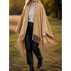 image:imageCicy Bell Womens Fringe Shawl Wraps Warm Fall Winter Sweaters 2026Khaki