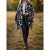 image:imageCicy Bell Womens Fringe Shawl Wraps Warm Fall Winter Sweaters 2026Leopard