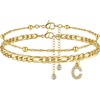 Style A-Initial C Gold