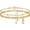 Style A-Initial S Gold