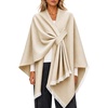 image:imageCicy Bell Womens Elegant Shawl Wraps Soft Open Front Poncho SweaterCreamywhite