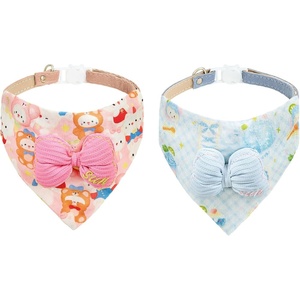 image:imageCicy Bell Cat Collars Breakaway with Bandana Accessories for Pet CollarsStyle A