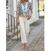 image:imageCicy Bell Womens Floral Puff Sleeve Tops Dressy Casual Boutique ShirtsZebra