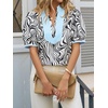 image:imageCicy Bell Womens Floral Puff Sleeve Tops Dressy Casual Boutique ShirtsZebra