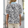 image:imageCicy Bell Womens Floral Puff Sleeve Tops Dressy Casual Boutique ShirtsZebra
