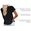 image:imageCicy Bell Womens Short Sleeve Tshirts Loose Casual Summer Basic Tees TopsBlack