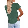 image:imageCicy Bell Womens Short Sleeve Tshirts Loose Casual Summer Basic Tees TopsDark Green