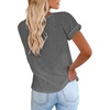 image:imageCicy Bell Womens Short Sleeve Tshirts Loose Casual Summer Basic Tees TopsDark Grey