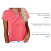 image:imageCicy Bell Womens Short Sleeve Tshirts Loose Casual Summer Basic Tees TopsFluorescent Red