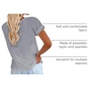 image:imageCicy Bell Womens Short Sleeve Tshirts Loose Casual Summer Basic Tees TopsGrey