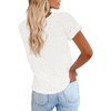 image:imageCicy Bell Womens Short Sleeve Tshirts Loose Casual Summer Basic Tees TopsWhite