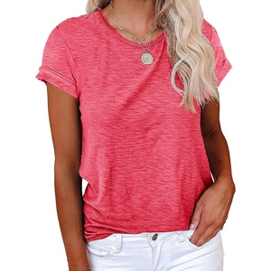 image:imageCicy Bell Womens Short Sleeve Tshirts Loose Casual Summer Basic Tees TopsWatermelon Red