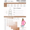 image:imageCicy Bell Women Puff Sleeve Peplum Blouse Ruffle Vneck Summer Babydoll TopsWhite