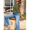 image:imageCicy Bell Womens Cropped Sweater Vests Sleeveless Button Up Knit Tank TopsArmy Green