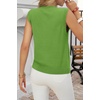 image:imageCicy Bell Womens Cropped Sweater Vests Sleeveless Button Up Knit Tank TopsGreen
