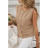 image:imageCicy Bell Womens Cropped Sweater Vests Sleeveless Button Up Knit Tank TopsKhaki