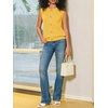 image:imageCicy Bell Womens Cropped Sweater Vests Sleeveless Button Up Knit Tank TopsYellow